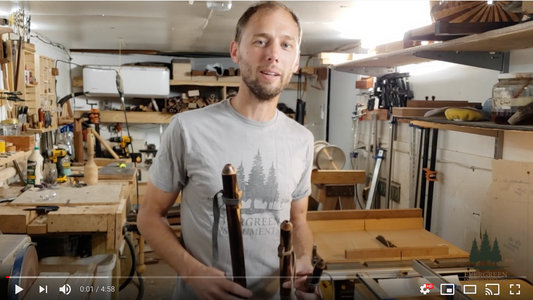 Flute Size Comparison (Native American style Flute)