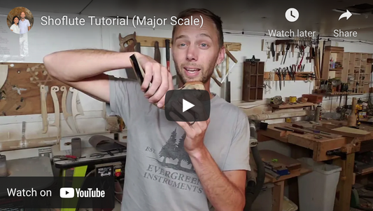 How to Play the Shoflute (Major Scale)