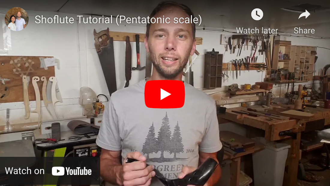 How to Play the Shoflute (Pentatonic Scale)