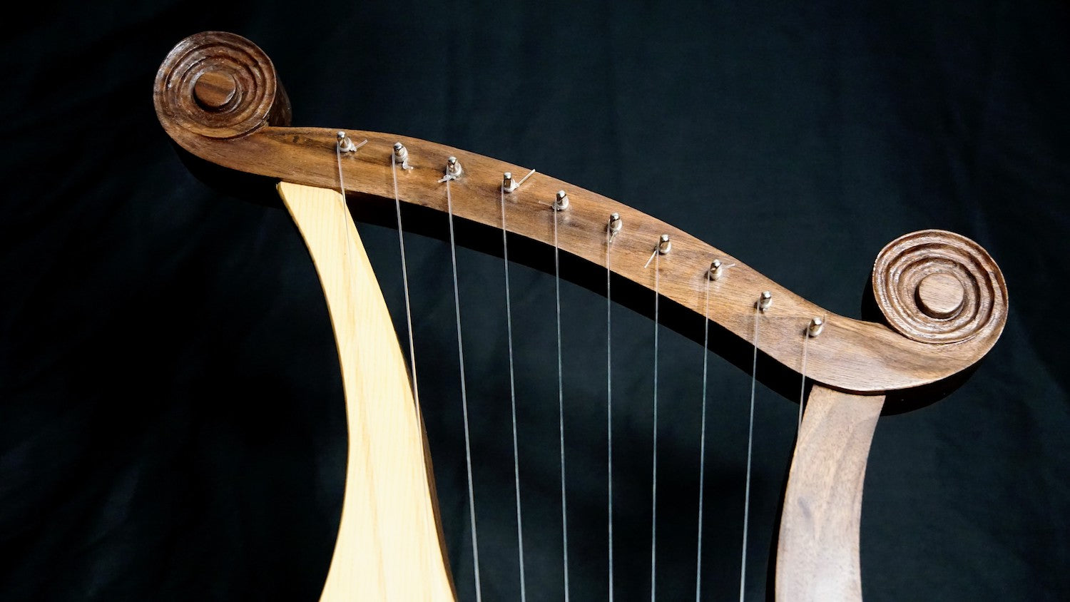 Cross Beam of 10 Stringed Harp