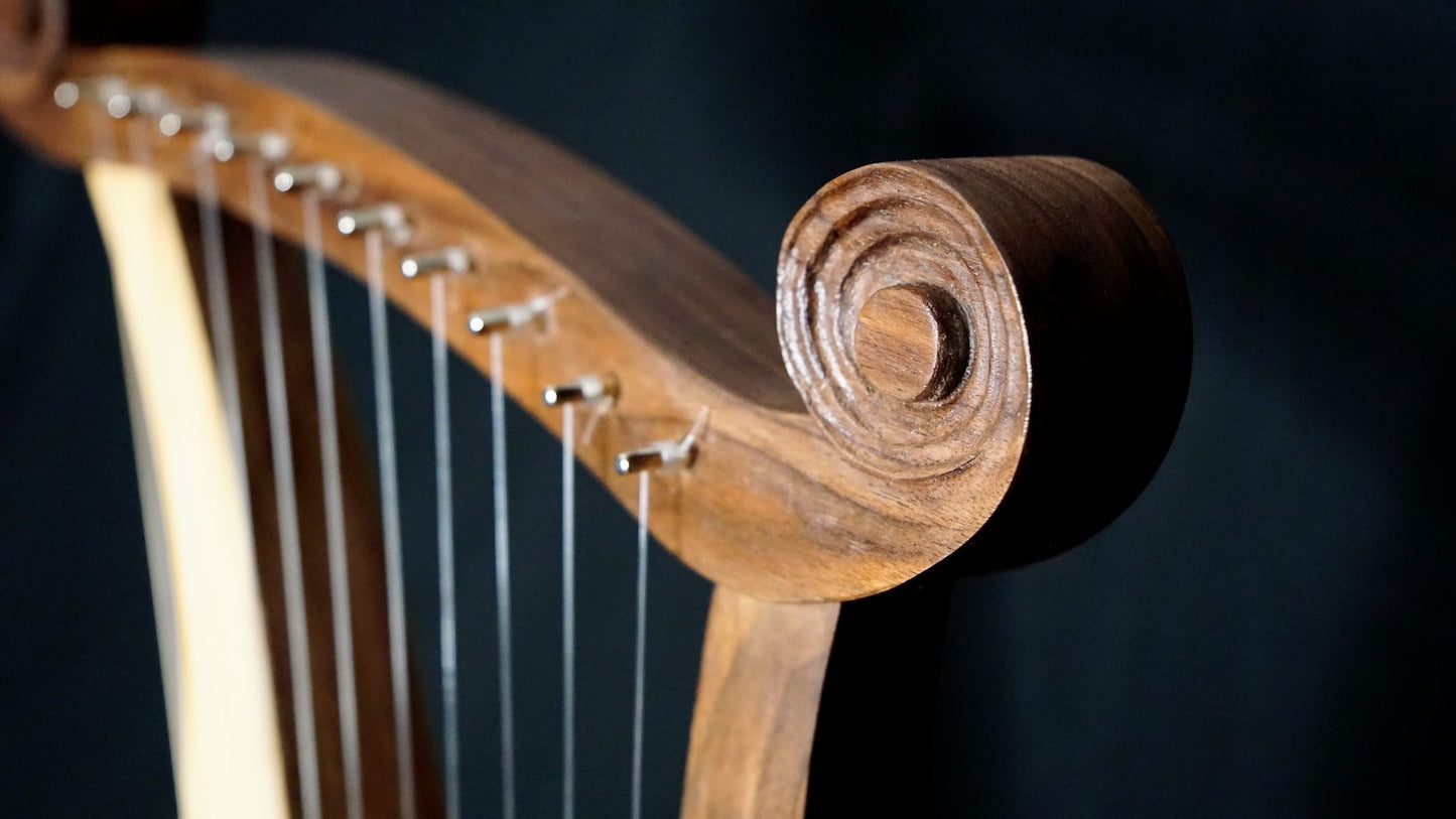 Hebrew Scrolls of 10 Stringed Harp