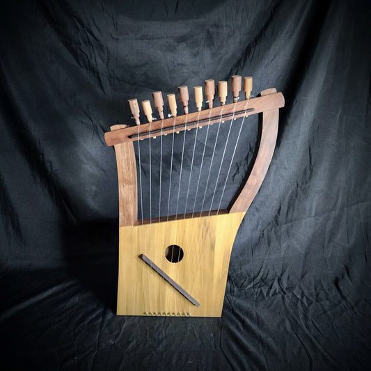 Megiddo Style Harp (King David) - Handmade in USA
