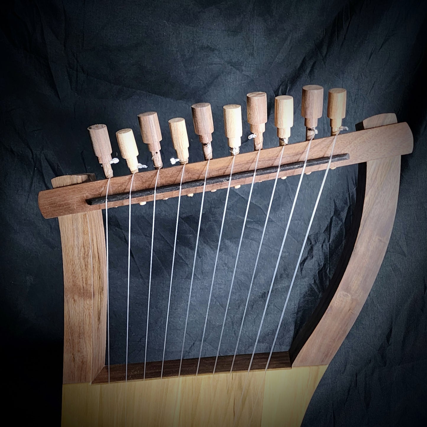 Megiddo Style Harp (King David) - Handmade in USA