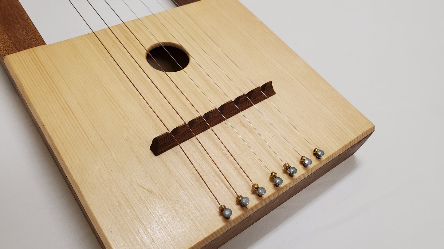 7 String Kinnor: Close Up View