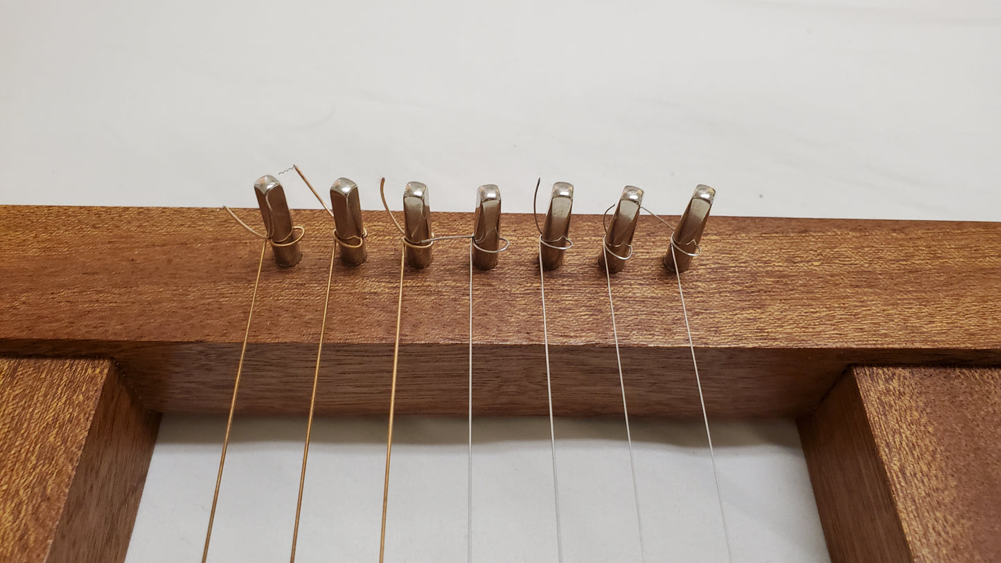7 String Kinnor: Tuning Pins