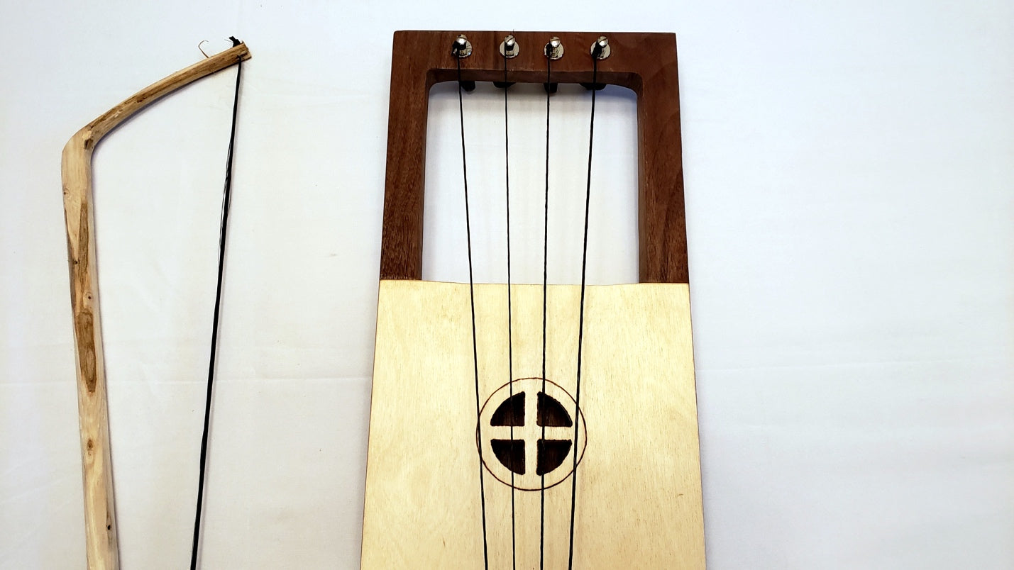 Tagelharpa: Close View