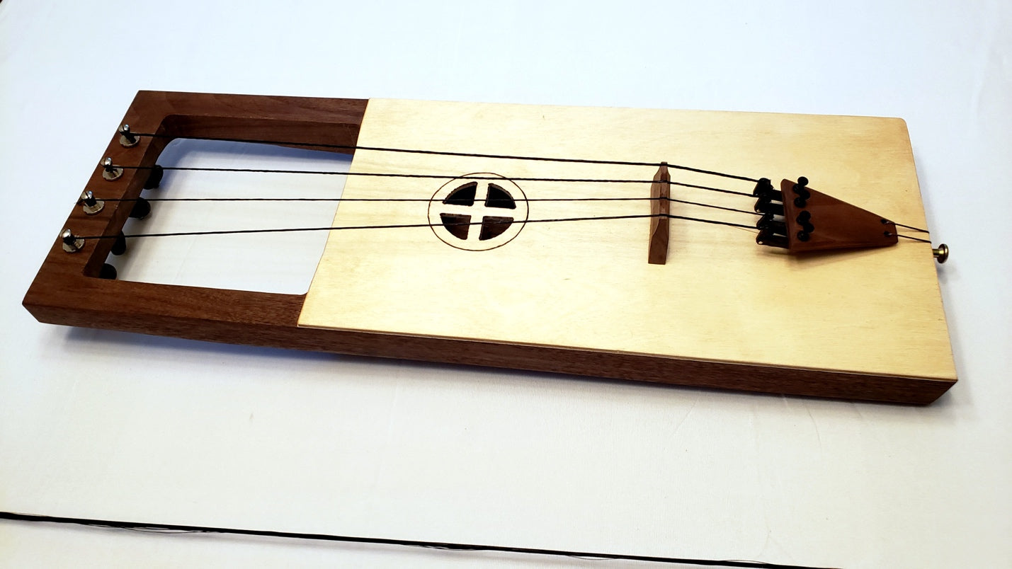 Tagelharpa: Left Side View