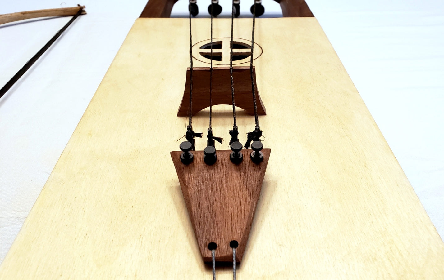 Tagelharpa: Tail Piece and Strings