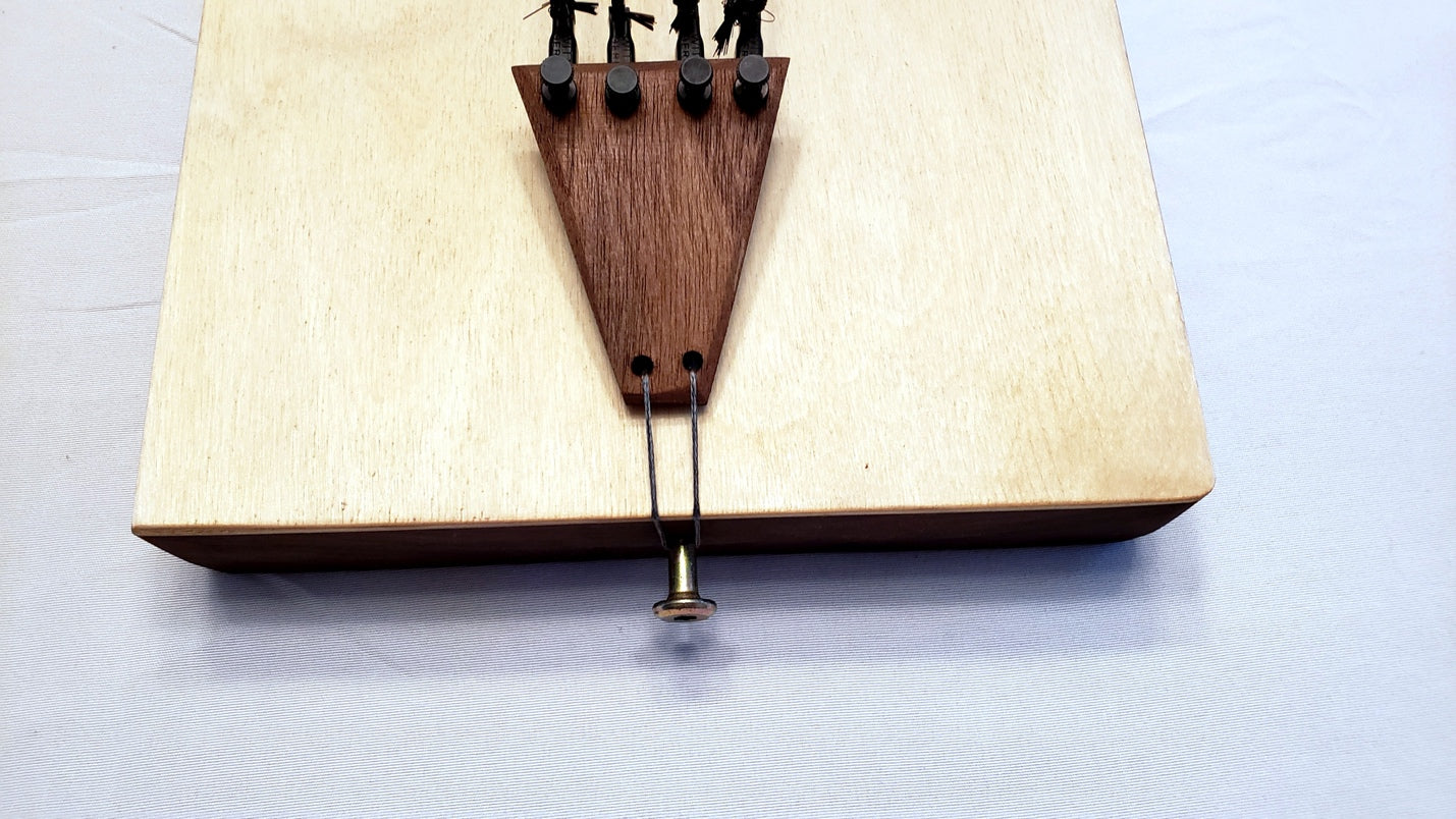 Tagelharpa:  Tailpiece